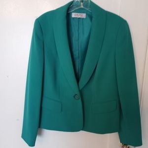 Kasper green blazer